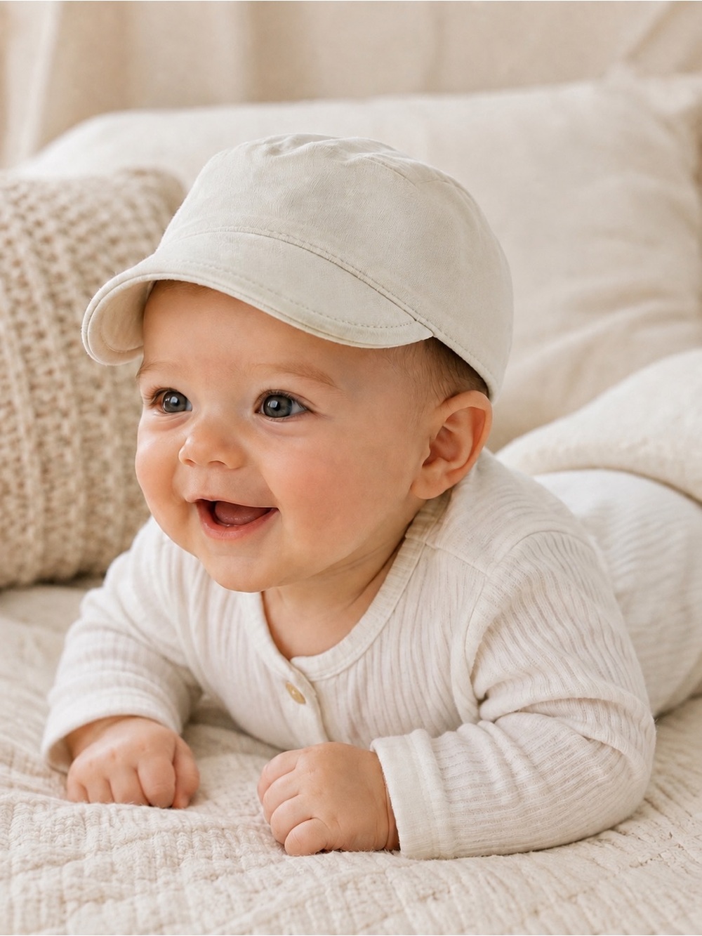 White Utility Cadet Cap Infant